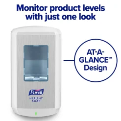 PURELL HEALTHY SOAP CS6 Automatic Wall Mounted Hand Soap Dispenser, White (6530-01)