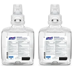 PURELL HEALTHY SOAP Foaming Hand Soap Refill for CS8 Dispenser, Floral Scent, 1200 ml, 2/Carton (7878-02)