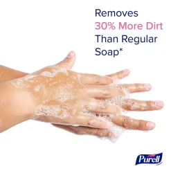 PURELL HEALTHY SOAP Foaming Hand Soap Refill for ES10 Dispenser, Light Fragrance Scent, 1200 ml, 2/Carton (8371-02)