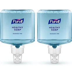 PURELL HEALTHY SOAP Foaming Hand Soap Refill for ES8 Dispenser, 1200 ml, 2/Carton (7772-02)