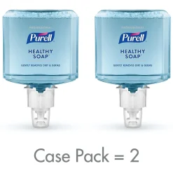 PURELL HEALTHY SOAP Foaming Hand Soap Refill for ES4 Dispenser, 1200 ml, 2/Carton (5072-02)