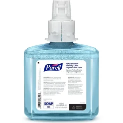 PURELL HEALTHY SOAP Foaming Hand Soap Refill for ES6 Dispenser, 1200 ml, 2/Carton (6470-02)