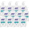 PURELL 2in1 Moisturizing Advanced 70% Alcohol Gel Hand Sanitizer, 12 oz, 12/Carton (3698-12 CT)