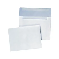 Quality Park Booklet Envelope 4 3/4" x 6 1/2", White, 100/Box (QUA36417)