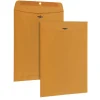 Quality Park Clasp & Moistenable Glue Kraft Catalog Envelopes, 9" x 12", Kraft, 100/Box (QUA37790)