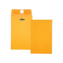 Quality Park Clasp & Moistenable Glue Kraft Catalog Envelopes, 4
