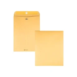 Quality Park Clasp & Moistenable Glue Kraft Catalog Envelopes, 9.25