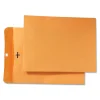 Quality Park Clasp & Moistenable Glue Nonstandard Kraft Catalog Envelope, 9" x 12", Brown, 100/Box (QUA43090)