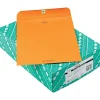 Quality Park Clasp Nonstandard Kraft Catalog Envelope, 10" x 13", Light Kraft, 100/Box (QUA38197)