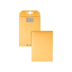 Quality Park ClearClasp Redi-Tac Kraft Catalog Envelopes, 6