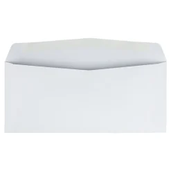 Quality Park Gummed #10 Business Envelopes, 4 1/8" x 9 1/2", White Wove, 1000/Carton (QUA90020B)