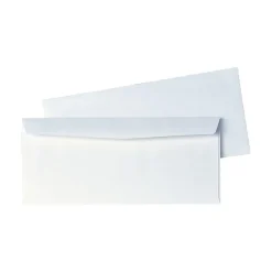 Quality Park Gummed #10 Business Envelopes, 4 1/8" x 9 1/2", White Wove, 500/Box (QUA90020)