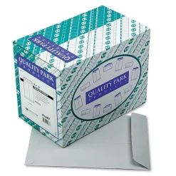 Quality Park Gummed Catalog Envelope, 9" x 12", Gray, 250/Box (41487)