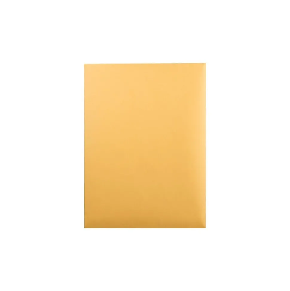 Quality Park Gummed Kraft Catalog Envelopes, 9" x 12", Kraft, 250/Box (QUA41465)