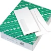 Quality Park Gummed Right Window #10 Envelopes 4 1/8" x 9 1/2", White, 500/Bx