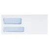 Quality Park Gummed Security Tinted #9 Double Window Envelopes, 3 7/8" x 8 7/8", White Wove, 500/Box (QUA24524)