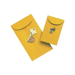 Quality Park Kraft #1 Envelope 2 1/4" x 3 1/2", Light Brown, 500/Box (QUA50160)