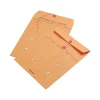 Quality Park Kraft Button & String Inter-Departmental Envelope 10" x 13", Brown Kraft, 100/Box (QUA63561)