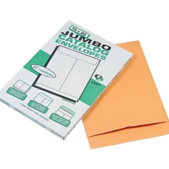 Quality Park Open End Kraft Catalog Envelopes, 15