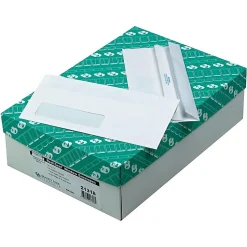 Quality Park Redi-Seal #10 Window Envelopes, 4 1/8" x 9 1/2", White Wove, 500/Box (21318)