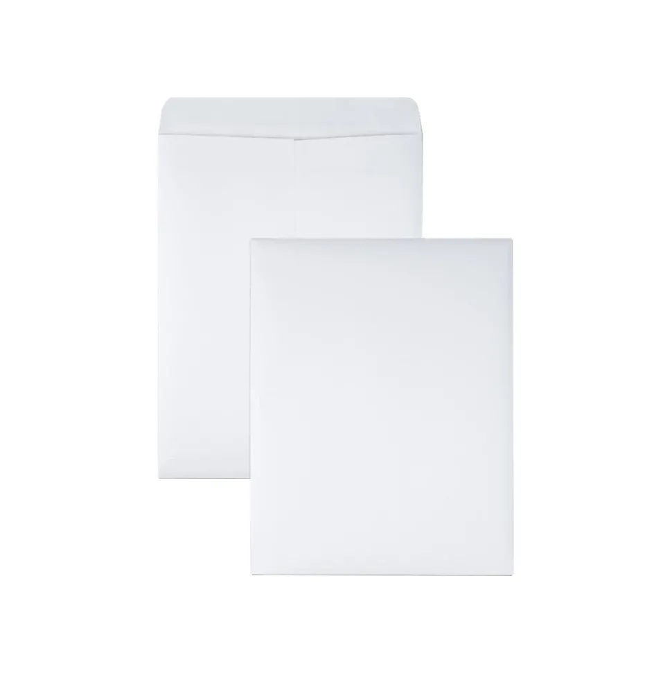 Quality Park Redi-Seal Catalog Envelopes, 10" x 13", White Wove, 100/Box (QUA43717)