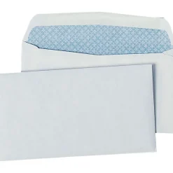 Quality Park Security #6 Tinted Business Envelopes, 3 5/8" x 6 1/2", White, 500/Bx