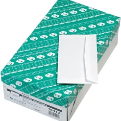 Quality Park Security #6 Tinted Business Envelopes, 3 5/8" x 6 1/2", White, 500/Bx