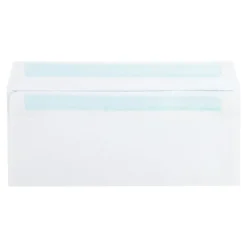Quality Park Self Seal Security Tinted #8 5/8 Double Window Envelope 3 5/8