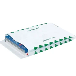 Quality Park Survivor First Class Tyvek Self Seal Catalog Envelope, 10" x 13", White/Green, 100/Carton (R4210)