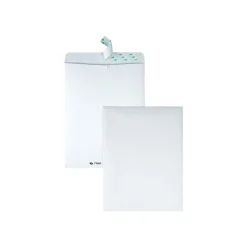 Quality Park Tyvek Tech-No-Tear Redi-Strip Catalog Envelopes, 10