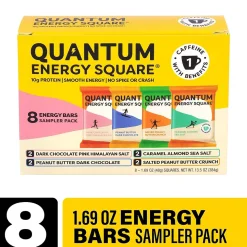 Quantum Energy Squares Variety Pack, 8/Pack (381-00007)