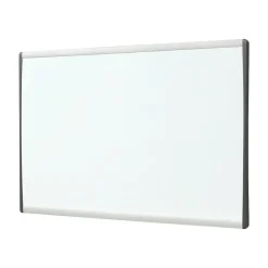 Quartet Arc Cubicle Painted Steel Dry-Erase Whiteboard, Aluminum Frame, 2' x 1' (ARC2414)