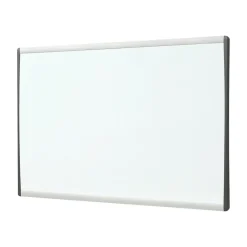 Quartet Arc Cubicle Painted Steel Dry-Erase Whiteboard, Aluminum Frame, 1' x 1' (ARC1411)