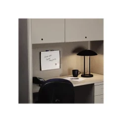 Quartet Arc Cubicle Painted Steel Dry-Erase Whiteboard, Aluminum Frame, 1' x 1' (ARC1411)