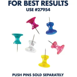 Quartet Classic Cork Bulletin Board, Black Frame, 2'W x 1.5'H (2301B)