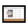 Quartet Combo Dry-Erase & Bulletin Board, Black Frame, 23'' x 35'' (79284)