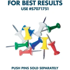 Quartet Cork Enclosed Bulletin Board, Aluminum Frame, 3'H x 6'W (2366)