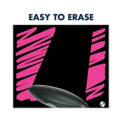 Quartet Dry Erase Markers, White/Neon Pink/Neon Green/Neon Blue/Neon Yellow, 6/Pack (79559Q)