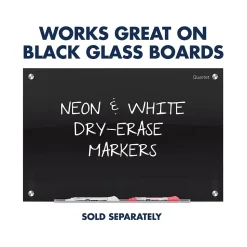 Quartet Dry Erase Markers, White/Neon Pink/Neon Green/Neon Blue/Neon Yellow, 6/Pack (79559Q)