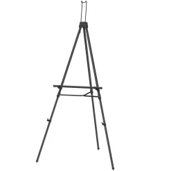 Quartet Heavy Duty Display Easel, 66", Black Aluminum (56E)