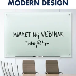 Quartet Infinity Glass Dry-Erase Whiteboard, 8' x 4' (G9648F)