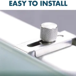 Quartet Infinity Magnetic Glass Cubicle Dry-Erase Whiteboard, 2.5' x 2' (PDEC1830)