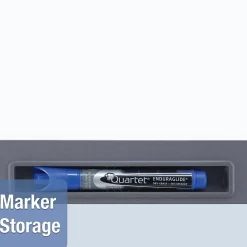 Quartet InView Total Erase Dry-Erase Whiteboard, Steel Frame, 3' x 2' (72982)