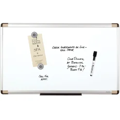 Quartet® Magnetic Dry-Erase Whiteboard, Aluminum Frame, 2 1/2'W x 1 1/2'H (48101)
