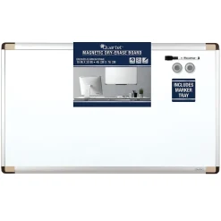 Quartet® Magnetic Dry-Erase Whiteboard, Aluminum Frame, 2 1/2'W x 1 1/2'H (48101)