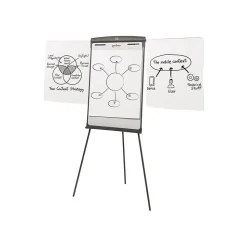 Quartet Magnetic Easel, 70", Graphite Metal (67E)