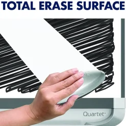 Quartet® Prestige® 2 Magnetic Mobile Presentation Whiteboard Easel, 3' x 2' (ECM32P2)