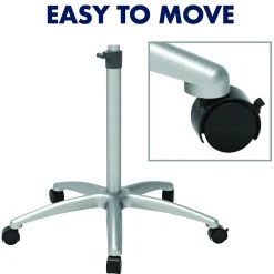 Quartet® Prestige® 2 Magnetic Mobile Presentation Whiteboard Easel, 3' x 2' (ECM32P2)