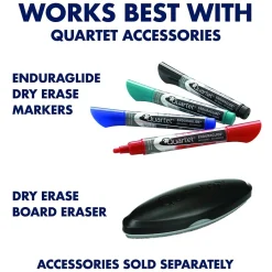 Quartet® Prestige® 2 Magnetic Mobile Presentation Whiteboard Easel, 3' x 2' (ECM32P2)