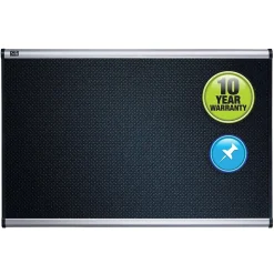 Quartet Prestige Foam Bulletin Board, Aluminum Frame, 2'H x 3'W (QTB343A)